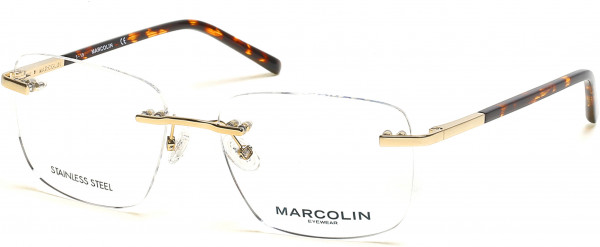 Marcolin MA3021 Eyeglasses, 032 - Pale Gold