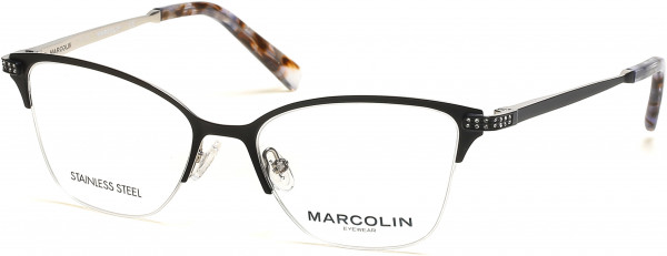 Marcolin MA5020 Eyeglasses, 002 - Matte Black