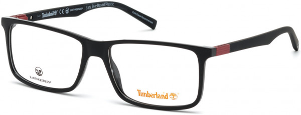 Timberland TB1650 Eyeglasses, 002 - Matte Black