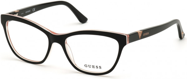 Guess GU2745 Eyeglasses, 001 - Shiny Black
