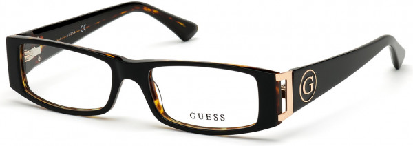 Guess GU2749 Eyeglasses, 001 - Shiny Black