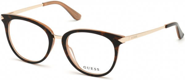 Guess GU2753 Eyeglasses, 052 - Dark Havana
