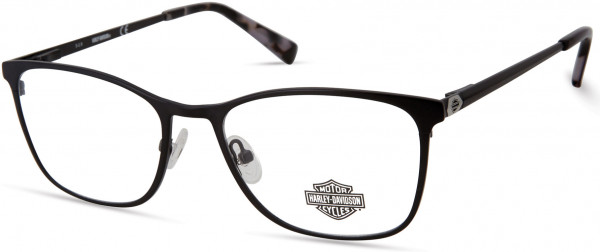 Harley-Davidson HD0552 Eyeglasses, 002 - Matte Black