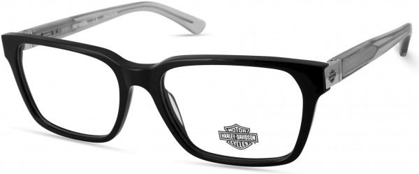 Harley-Davidson HD9002 Eyeglasses, 001 - Shiny Black