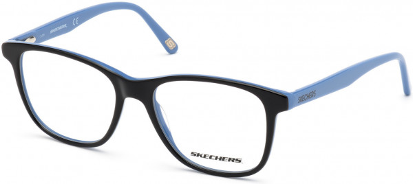 Skechers SE1162 Eyeglasses, 001 - Shiny Black