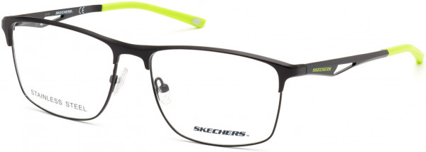Skechers SE3246 Eyeglasses, 002 - Matte Black