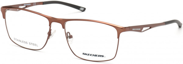 Skechers SE3246 Eyeglasses, 049 - Matte Dark Brown