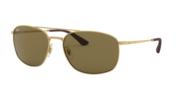 Ray-Ban RB3654 Sunglasses, 001/73 ARISTA (GOLD)
