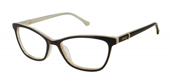 Buffalo BW009 Eyeglasses, Brown Horn (BRN)