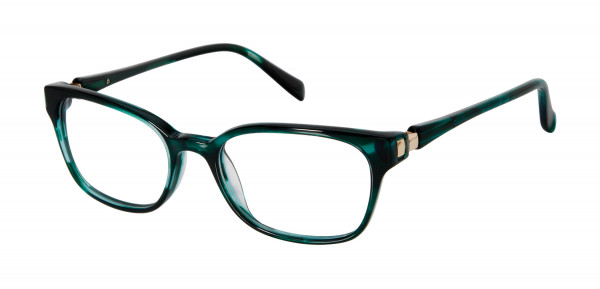 Tura by Lara Spencer LS120 Eyeglasses, Green (GRN)