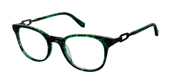 Tura by Lara Spencer LS110 Eyeglasses, Green (GRN)