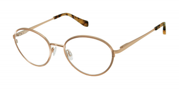 Tura by Lara Spencer LS105 Eyeglasses, Rose Gold (RGD)