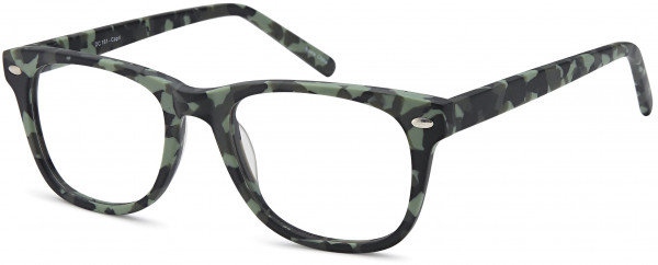 Di Caprio DC181 Eyeglasses, Green Camo