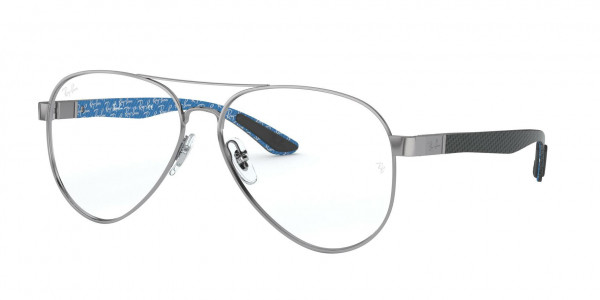 Ray-Ban Optical RX8420 Eyeglasses, 2502 GUNMETAL (GUNMETAL)