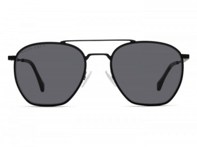 HUGO BOSS Black BOSS 1090/S Sunglasses, 0003 MATTE BLACK