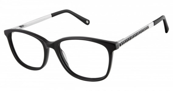 Jimmy Crystal HAGUE Eyeglasses, BLACK