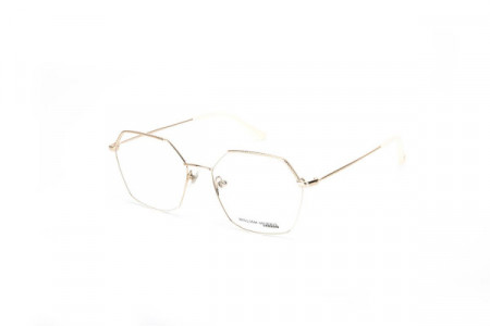 William Morris WM50148 Eyeglasses, BLACK/GOLD (C1)