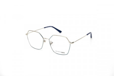 William Morris WM50148 Eyeglasses, BLUE/SILVER (C3)