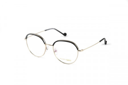 William Morris WM50140 Eyeglasses, BLACK/GOLD (C2)