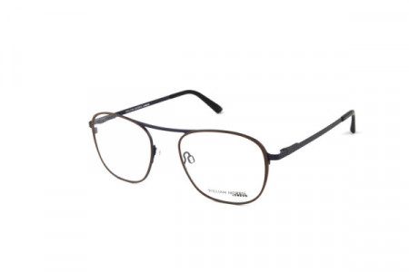 William Morris WM50133 Eyeglasses, BROWN/BLUE (C2)