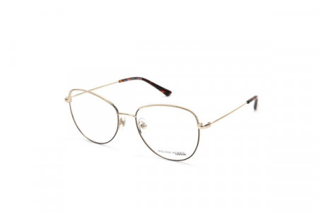 William Morris WM50147 Eyeglasses, BROWN/GOLD (C2)