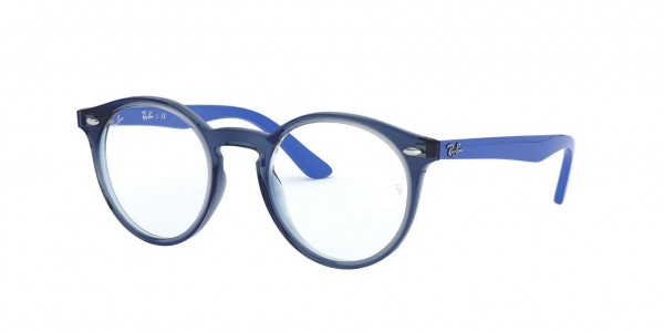 Ray-Ban Junior RY1594 Eyeglasses, 3811 TRANSPARENT BLUE (BLUE)