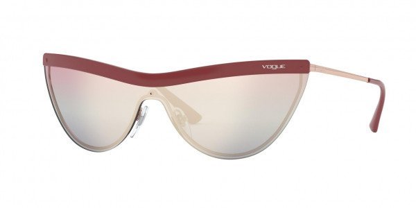Vogue VO4148S Sunglasses, 50756H TOP RED/ROSE GOLD (PINK)