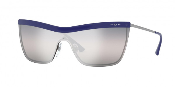 Vogue VO4149S Sunglasses, 548/6G TOP BLUE/GUNMETAL (GUNMETAL)
