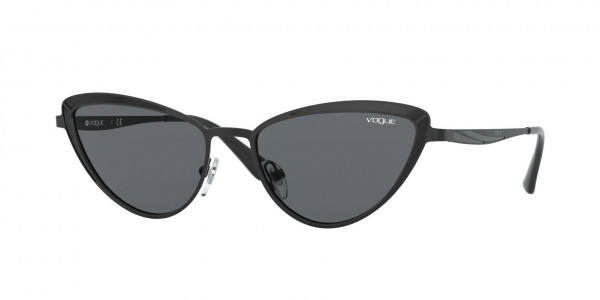 Vogue VO4152S Sunglasses, 352/87 TOP BLACK/MATTE BLACK GREY (BLACK)