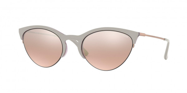 Vogue VO5287S Sunglasses, 27587E TOP GREY/TRANSPARENT PINK PINK (GREY)