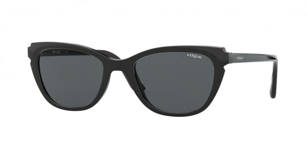 Vogue VO5293S Sunglasses, W44/87 BLACK GREY (BLACK)