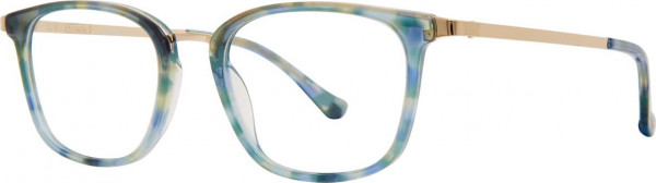 Kensie Zealous Eyeglasses, Green Marble