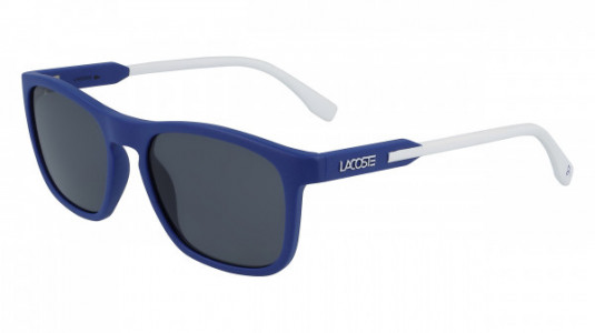 Lacoste L604SNDP Sunglasses, (424) MATTE BLUE/WHITE