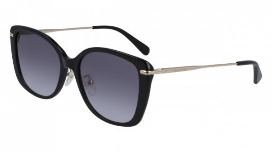 Longchamp LO654SA Sunglasses, (001) BLACK