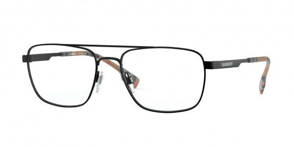 Burberry BE1340 CRESCENT Eyeglasses, 1007 CRESCENT MATTE BLACK (BLACK)