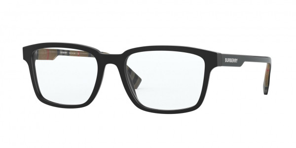Burberry BE2308F PORTLAND Eyeglasses, 3464 MATTE BLACK (BLACK)