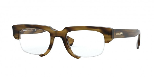 Burberry BE2314 CERES Eyeglasses, 3837 STRIPED BROWN (BROWN)