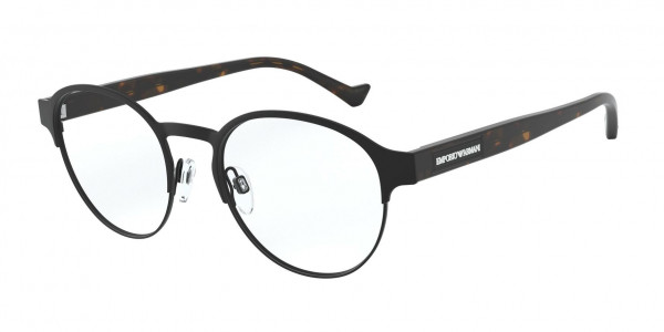 Emporio Armani EA1097 Eyeglasses, 3001 MATTE BLACK (BLACK)