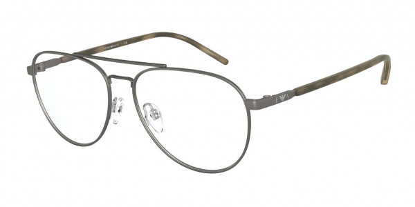Emporio Armani EA1101 Eyeglasses, 3003 MATTE GUNMETAL (GUNMETAL)