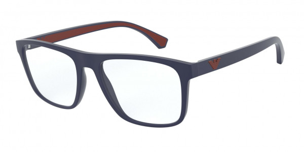 Emporio Armani EA3159 Eyeglasses, 5799 MATTE BLUE
