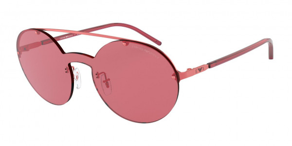 Emporio Armani EA2088 Sunglasses, 329784 SHINY RED (RED)