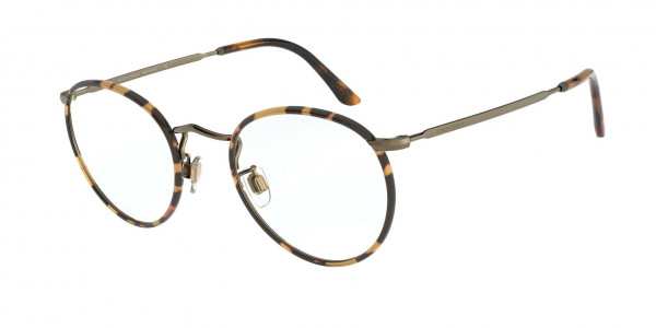 Giorgio Armani AR 112MJ Eyeglasses, 3292 YELLOW HAVANA/BRUSHED GOLD (TORTOISE)