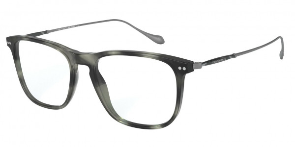 Giorgio Armani AR7174 Eyeglasses, 5777 STRIPED GREY (GREY)