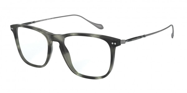 Giorgio Armani AR7174F Eyeglasses, 5777 STRIPED GREY (GREY)