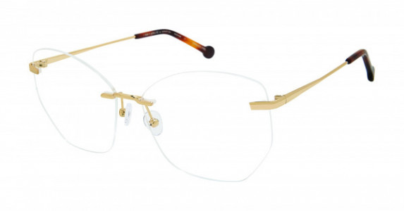 Colors In Optics C1113 HARLEY Eyeglasses, GLD GOLD