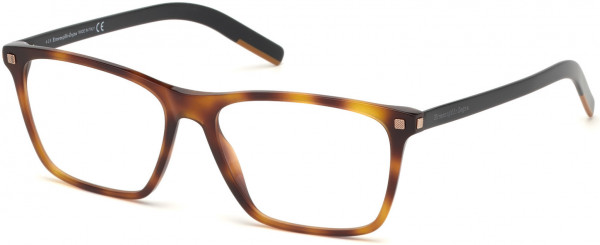 Ermenegildo Zegna EZ5161 Eyeglasses, 052 - Shiny Classic Havana, Shiny Black, Vicuna