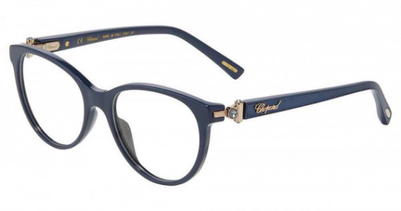 Chopard VCH268S Eyeglasses, BLUE (09QL)