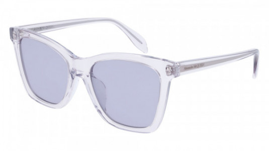 Alexander McQueen AM0238SA Sunglasses, 005 - VIOLET with VIOLET lenses