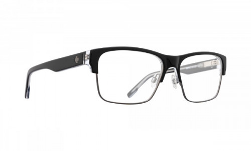Spy Optic Brody 5050 57 Eyeglasses, Black Clear Gunmetal