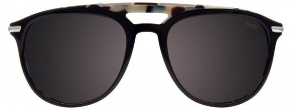 BMW Eyewear B6543 Sunglasses, 095 - Black & Demi Grey